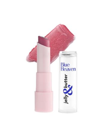 Jelly & Butter Moisturising Lip Balm Hydrating Tinted Lip Balm with Jojoba Oil Shea Butter & Vitamin E for Dry & Chapped Lips Dusty Rose 3.2gm