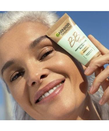 Garnier Skin Naturals Classic Hyaluronic Aloe All-in-1 BB Medium Cream 50ml - Skin Perfecting BB Cream - Buy Online on GoSupps.com