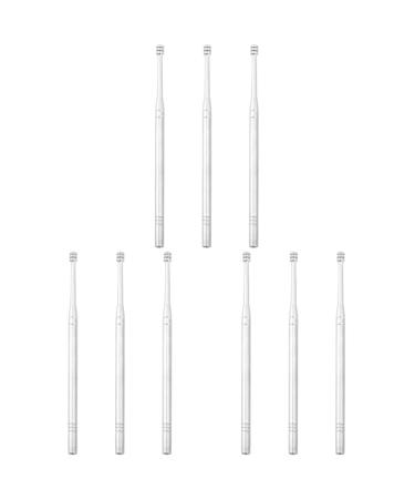 Healifty Ear Cleaner Stainless Steel Cleaner 9 Pcs Ear Pick Ear Wax Removal Cleaner Health Care Tool Ear Wax Picker Stainless Steel Spiral Ear Cleaner Stainless Steel Cleaner Silverx3pcs 6.8*0.5cmx3pcs