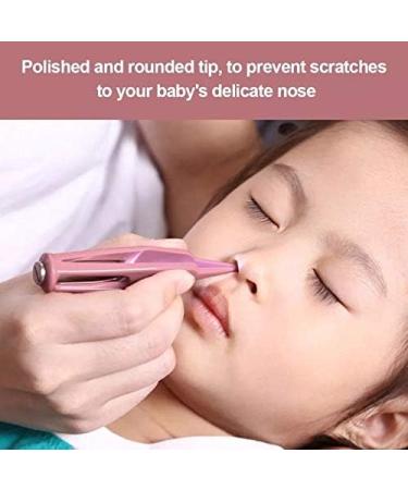FZZDP LED Light Earpick Wax Removal Tools Set - 3Pcs Spoon, Tweezers, Nose Cleaning Clip with Case for Baby & Adults - Buy Online on GoSupps.com