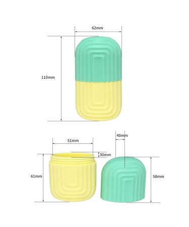 Buy Ice Roller for Face - De-Puff Eye Bags & Reduce Migraine Pain | Reusable Silicone Ice Mold | Perfect Gift for Women - Buy Online on GoSupps.com