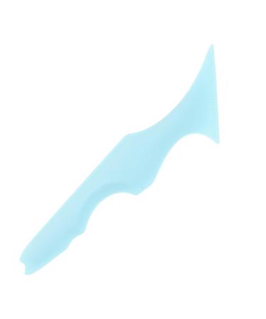 MAGICLULU 4pcs Silicone Beauty Ruler Stencil Eyeliner Tool Eyebrow Eye Liner Hard Hat Travel Spool Cosmetic