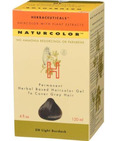 naturcolor Haircolor Hair Dye - Light Burdock  4 Ounce (5N) 5N - Light Burdock 4 Fl Oz (Pack of 1)