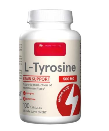 Larksh E NOmegas Formulas LTyrosine 100 Capsules
