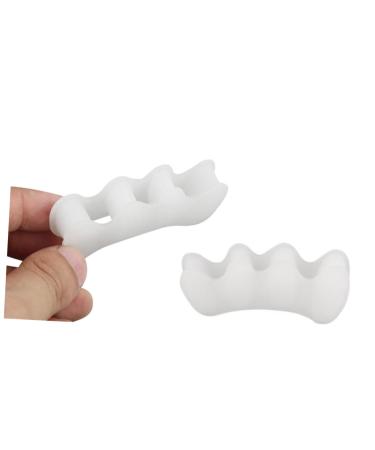 FRCOLOR Bunion Separator Spacers - 3 Pairs for Pain Relief & Alignment | Medium & White - Buy Online on GoSupps.com