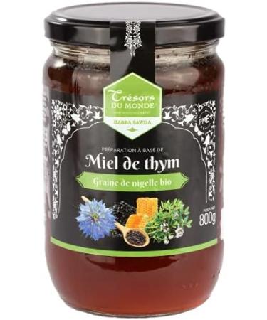 House Cr tet | Thyme honey and black seed | habba sawda | Preparation of 800 g - Buy Online on GoSupps.com