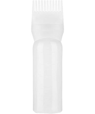 Hair Coloring Comb Bottle Root Bottle Applicator Scale Hair Dye Comb Bottle Root Comb Applicator Bottle Color Applicator Bottle With Graduated Scale For Hair Oil Applicator Hair Dye Brush White - Buy Online on GoSupps.com