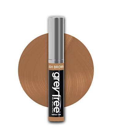 Greyfree Gray Root Touch-Up Ash-Brown Hair Mascara Temporary Gray Roots Concealer ASH BROWN