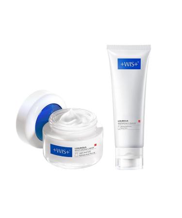 +WIS+ Deep Cleansing Facial Wash Long-Lasting Moisturizing Soothing Repair Cream