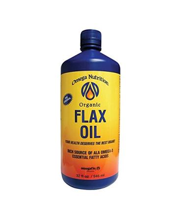 Omega Nutrition Flax Oil 946 Millilitre (Pack of 6)