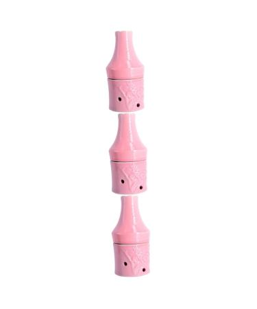 Beavorty 3 STK massage device MOXA massage pot MOXA burner container Moxibustion Brenner MoSCIBUSITION-POT device Moxa can ceramic tools MOXA ETUI made of porcelain pink face peach blossom