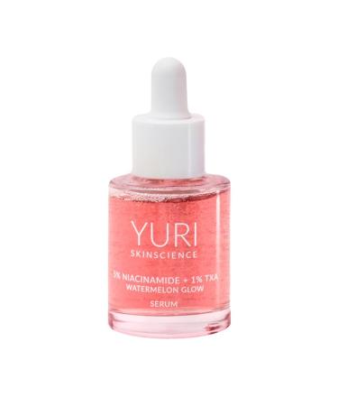 Korean 5% Niacinamide & 1% Tranexamic Acid Face Serum for Dark Spots & Acne Marks Brightening Formula with Watermelon & Botanical Extracts Lightweight Fast Absorbing Glass Skin Glow