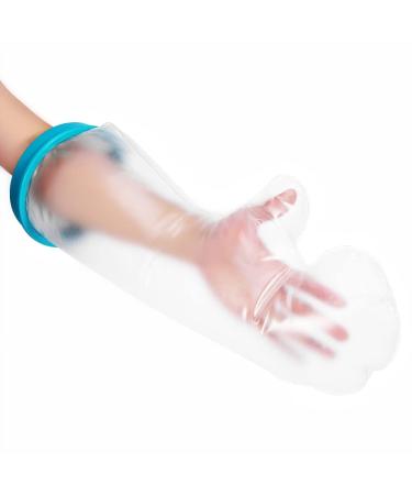 Children arm cast cover for shower bath waterproof gypsum association Protection for wounds fracture arm leg foot knee reusable the bandage keeps dry (Children's arm)