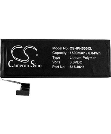 Replacement Battery for Apple MD668LL/A ME486LL/A ME487LL/A - 1590mAh 3.8V Compatible Parts 616-0610 616-0611 616-0612 616-0613 - International Shipping Available - Buy Online on GoSupps.com