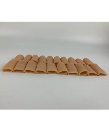 Silicone Gel Toe Protectors - Breathable Toe Caps for Blisters Size L (10pcs) - Buy Online on GoSupps.com