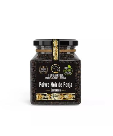 Penja Pepper PDO - Premium Quality Black Pepper - Certified and Spicy - Ideal for Gourmet Cuisine and Exquisite Recipes