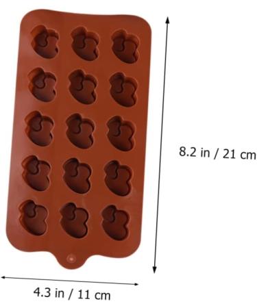 Milisten 4 Pcs Biscuit Mold Small Roasting Pan Cartoon Chocolate Molds Silicone Chocolate Trays Dessert Mould Silicone Jelly Silicone Molds for Baking Ice Pop Molds Child Candy Die Plate - Buy Online on GoSupps.com