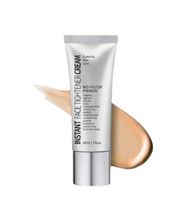 Freedomglee Instant Firming Face Foundation No Filter Makeup Base for Face Makeup Base Face Makeup Base Blurring Makeup Base for Front Face (1PC)