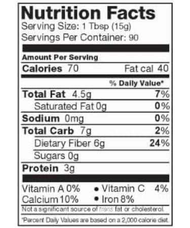 Get Chia Brand White Certified Organic Chia Seeds - 6lbs (2 x 3lb Bags) - Buy Online on GoSupps.com