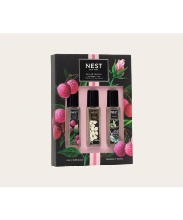 NEST New York Mini Rollerball Trio (Lychee Rose Golden Nectar Indigo)