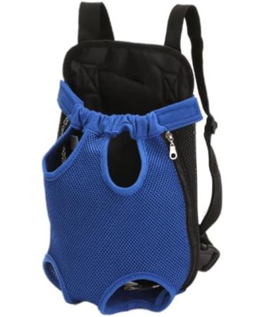 Legs Out Dog Carrier Backpacks Cat Pet Front Carrier Backpack Dog Travel Bag Adjustable Front Chest Backpack Rucksack Breathable Mesh Hands Free Shoulder Bag for Small Dog Puppy Cat Traveling Outdoor XL Blue(Mesh) - Buy Online on GoSupps.com
