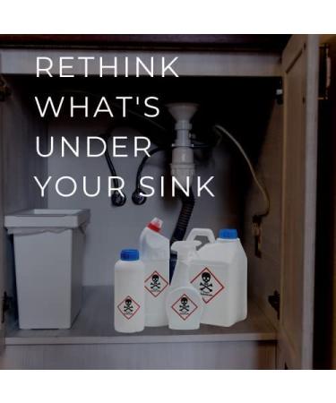 Morton PRO Non-Toxic Bathroom Cleaner | Salt-Based Odor Control & Stain Removal | Fresh Lemon Scent - Safe for All Homes - Buy Online on GoSupps.com
