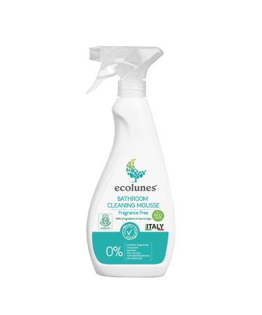 Ecolunes Fragrance Free Bathroom Cleansing Foam 100% Natural Ingredients