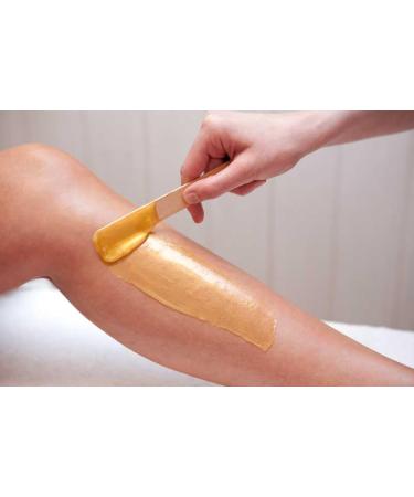 Depilatory Wax Pearls 800g - SELAS | Aloe Vera Gold Blue | No-Band Waxing - Buy Online on GoSupps.com