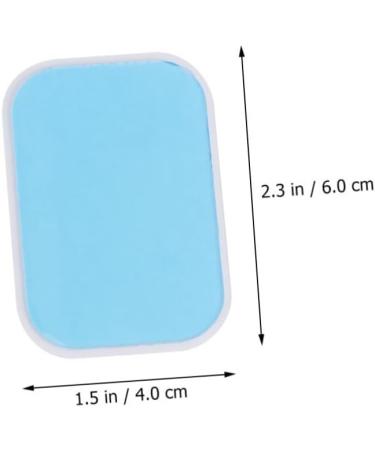 Magiclulu 20pcs Gel Pads for Muscle Toner & Fitness Equipment | Hip Trainer Ice Hockey Helmet Repair Belly Trainer | High-Quality Replacement Gel Pads - Buy Online on GoSupps.com