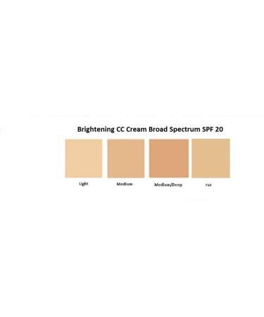 ProBeautyCo Brightening Color Correcting CC Cream SPF 20 - 4 in 1 Foundation Sunscreen Anti Aging Moisturizer (Light) - Buy Online on GoSupps.com