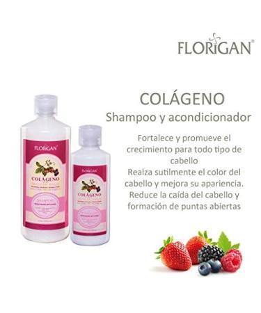 Restorative Antioxidant Collagen Shampoo Florigan - 1L | Nourish & Revitalize Hair - International Shipping Available - Buy Online on GoSupps.com