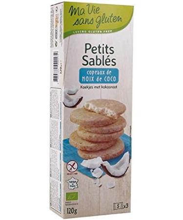 My Life Without Gluten - Gluten Free Coconut Shortbread Cookies 120G - Unit - Buy Online on GoSupps.com