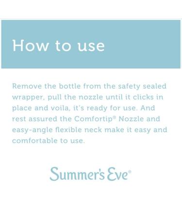 Summer Eve DCH 4.5 oz Best X-Clean Feminine Hygiene Product for Refreshing Cleanliness - Buy Online on GoSupps.com