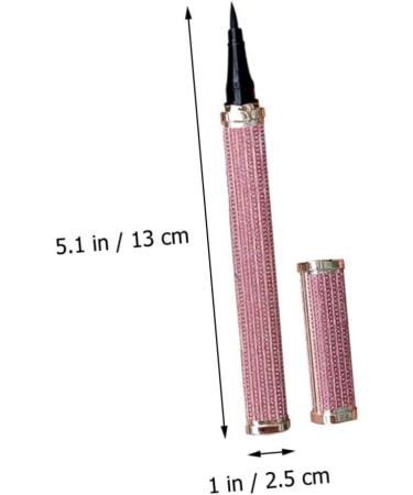 PAMINGONO Eyeliner Eyelash Glue Pen Black Eye Liner Pencils Liquid Liner Eye Liners Eye Makeup Skinned Pink - Buy Online on GoSupps.com