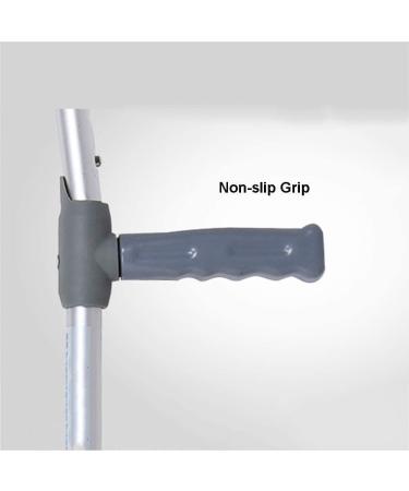 Forearm Crutches Adjustable Adjustable Aluminum Forearm Crutch 930-123mm Ground Height Handle Lightweight Walking Support Lightweight Arm Crutch Warm Life - Buy Online on GoSupps.com