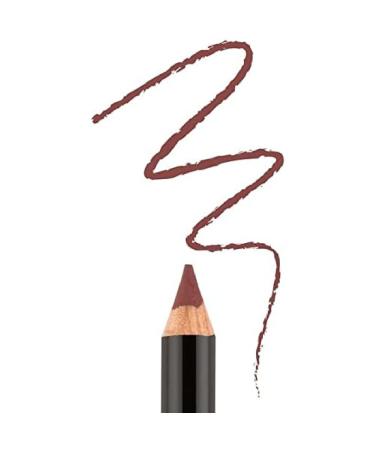 Bodyography Cream Lip Pencil - Waterproof Salon Makeup with Coconut Oil (Rosewood  Warm Brown)