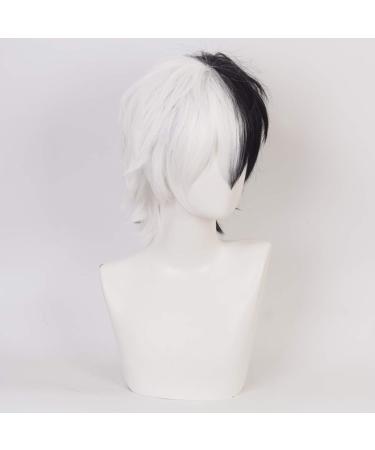 HIROAKIYA Monokuma Wig - Danganronpa Cosplay Wig with Cap | International Shipping Available - Buy Online on GoSupps.com
