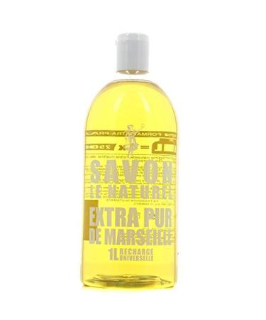 LASCAD - Savon Mains - Le naturel - Extra pur de Marseille - Flacon 1L