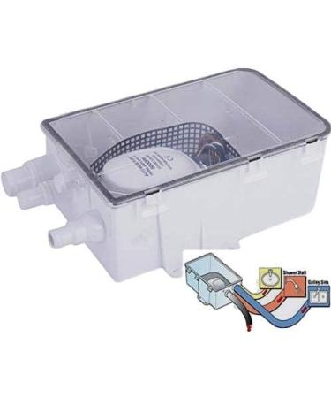SAILFLO 12V Boat Marine Shower Sump Pump Drain Kit - 750 GPH - Multi-Port Inlet - Buy Online on GoSupps.com