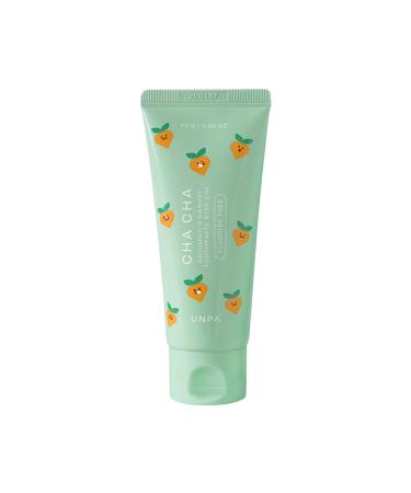 unpa Cha Cha Carrot Toothpaste for Infants Under 36 Months No Fluoride 2.65 oz