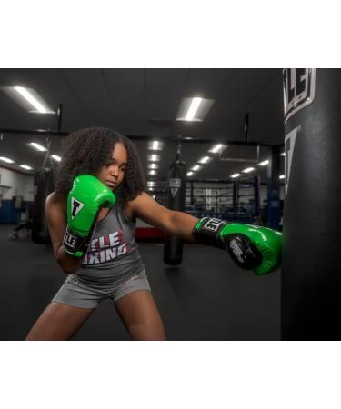 TITLE Boxing Gel Glory Super Bag Gloves 2.0 Lime/Black 16 oz - Premium Comfort and Protection for Heavy Bag Training - Buy Online on GoSupps.com