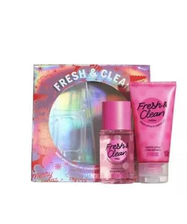 Mini Fragrance Duo Gift Set: Mini Eau de Parfum & Travel Lotion boxed U pick Heavenly Very sexy (Fresh & Clean Mini gift set 2.5 oz lotion & mist)