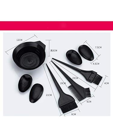 8-Piece Hair Dye Brush Set | Hair Coloring Kit with Bowl & Ear Covers for Easy Application - Buy Online on GoSupps.com