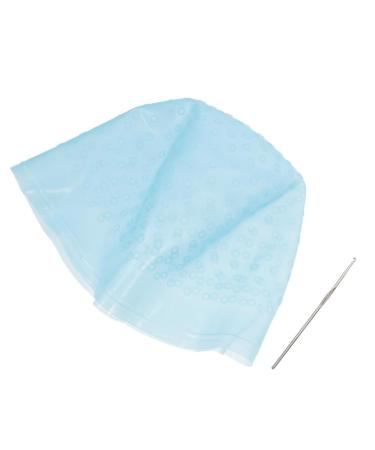 Strip hood 3 piece of highlights set hair coloring Silicone highlight hood set highlight color blonde hair coloring bleaching powder setting hair dye for salon house hair coloring accessories - Buy Online on GoSupps.com