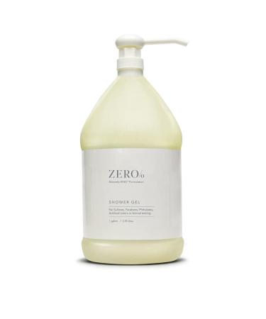 Gilchrist & Soames Zero% Unisex Shower Gel and Body Wash - 1 Gallon - Light and fresh Gently Cleansing Zero Parabens Sulfates and Phthalates
