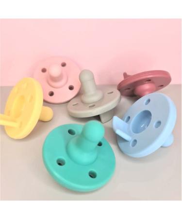 MinikOiOi Finger-in-Mouth Pacifier Basics - Blue Pair | International Shipping - Buy Online on GoSupps.com