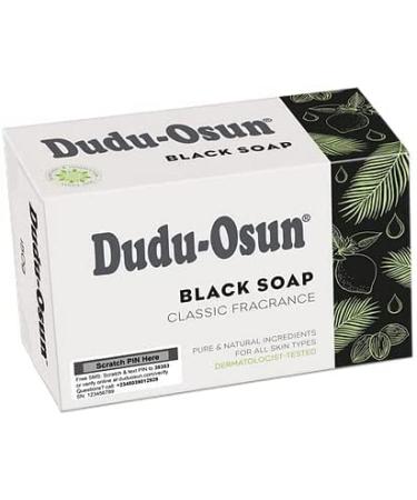 Dudu-osun 1x150g ORGANIC, hygienically sealed and individually wrapped - CLASSIC black soap | African black soap | Soap
