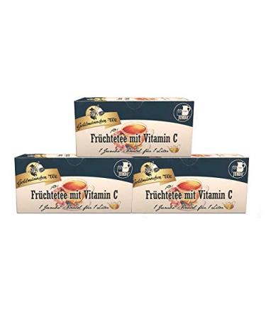 Goldmnnchen Goldm nnchen Tee Jumbo fruits with vitamin C pack of 3