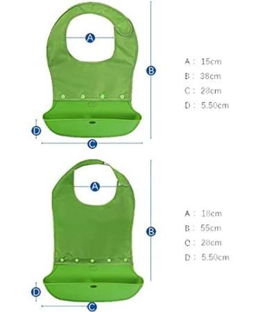 Adult bib with Optional Debris Catcher Washable Reusable Waterproof Clothing Protective Cover Diet bib A L - Buy Online on GoSupps.com