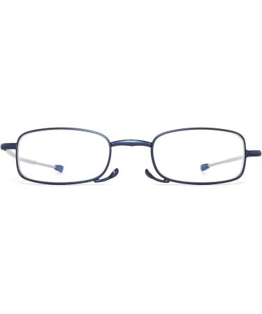 Foldable Mini Metal Blue Light Filter Reading Glasses for Men & Women - Lightweight Anti-Blue Computer Glasses with Case - Stylish & Portable - Buy Online on GoSupps.com